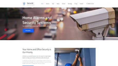 Security Company Website Design - Securiali - image