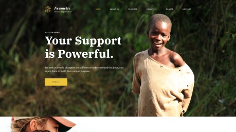 Charity Website Design - Neumette - image