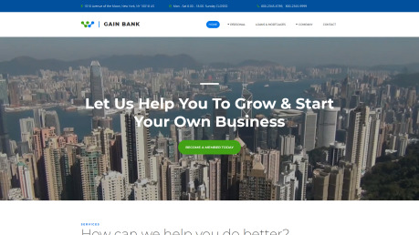Best Bank Website Design - image