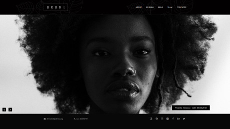 Photo Studio Website Design - image