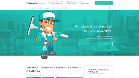 Window Cleaning Website Design - image