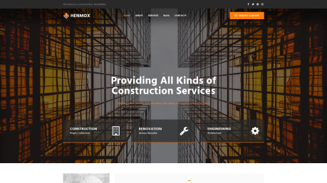 Construction Company Design - image