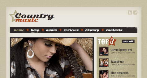 Country Music html