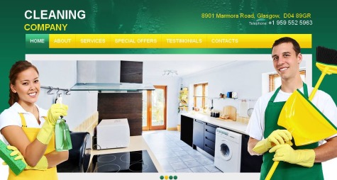 Cleaning Company html