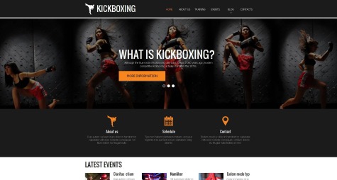 Kickboxing html