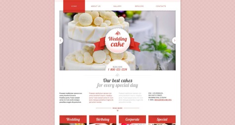 Wedding Cake html
