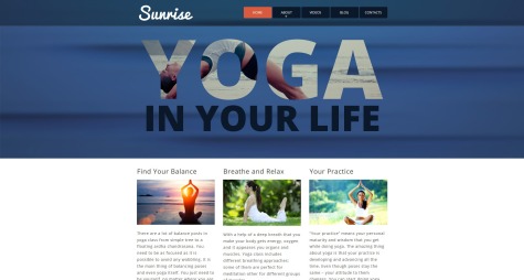 Sunrise Responsive