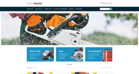 Hardware store tools website