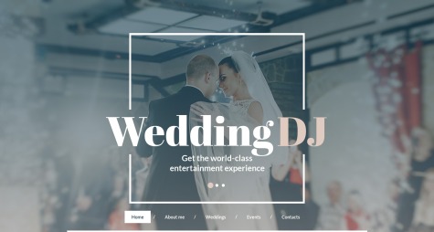 Wedding DJ html