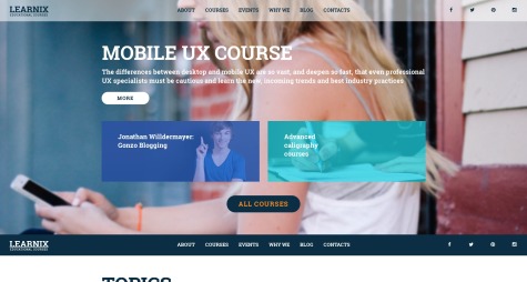 Learnix Responsive