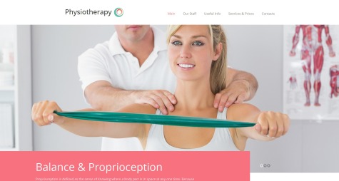 Physiotherapy html