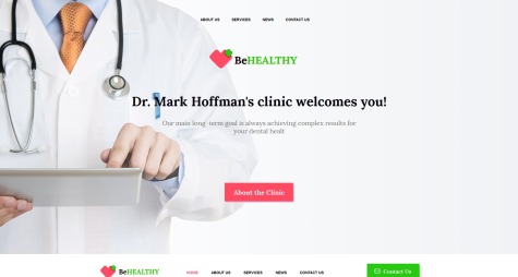 BeHealthy html