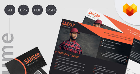 Musician Resume Template