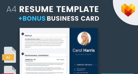 Business Analyst CV Template