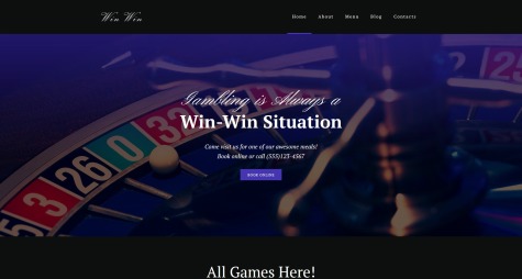 Online Casino Website Templates Betting Design Motocms