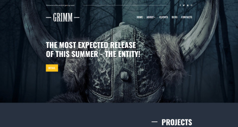 14+ Best Game Website Themes & Templates