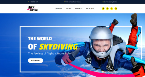 Skydiving