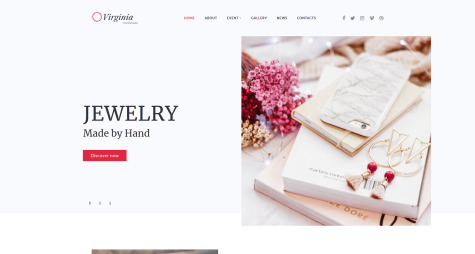 Lingerie Website Template for Underwear Boutique - MotoCMS