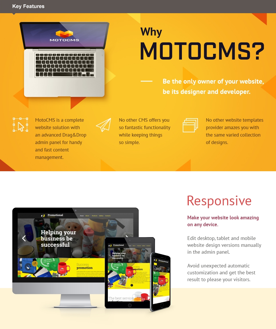 Printing Company Website Design for Print Office MotoCMS