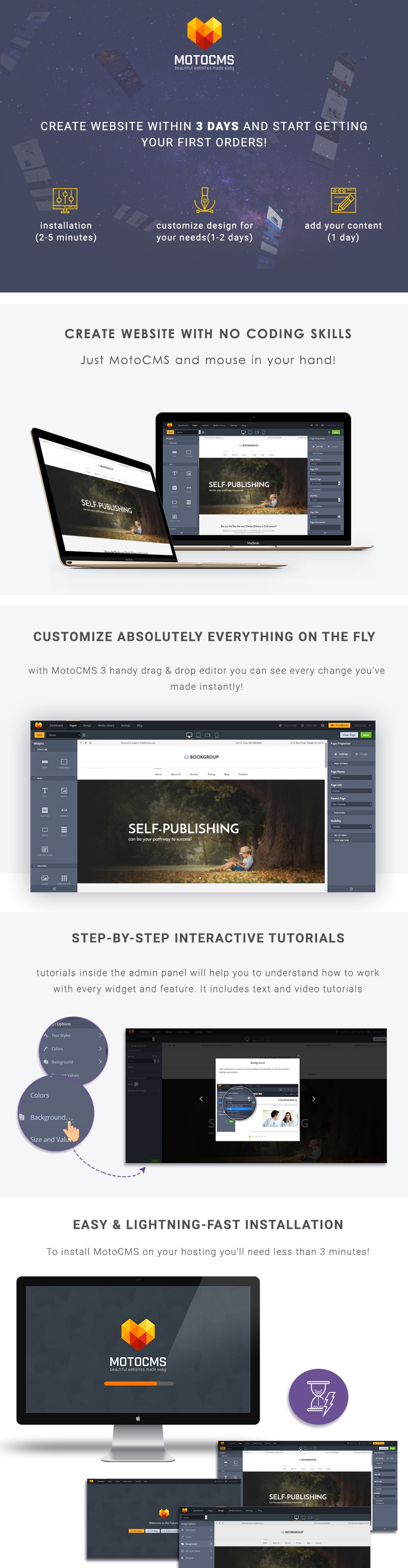 Publisher Website Template For Book Publishers - MotoCMS