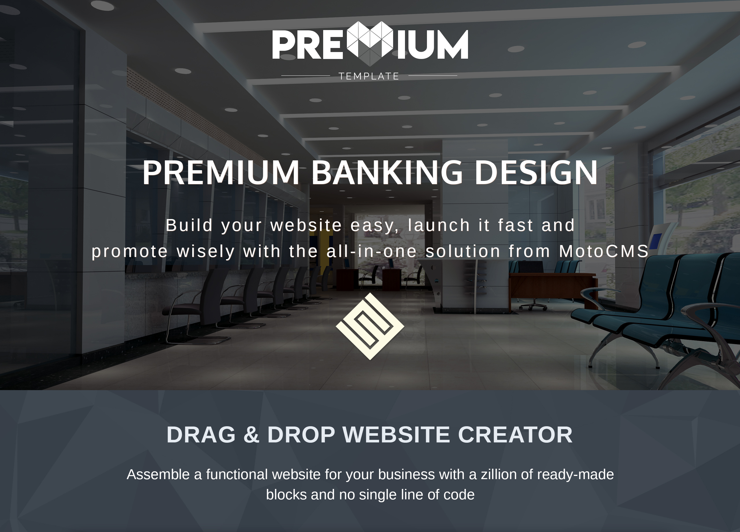 Bank Website Template for Private Banking Sites - MotoCMS