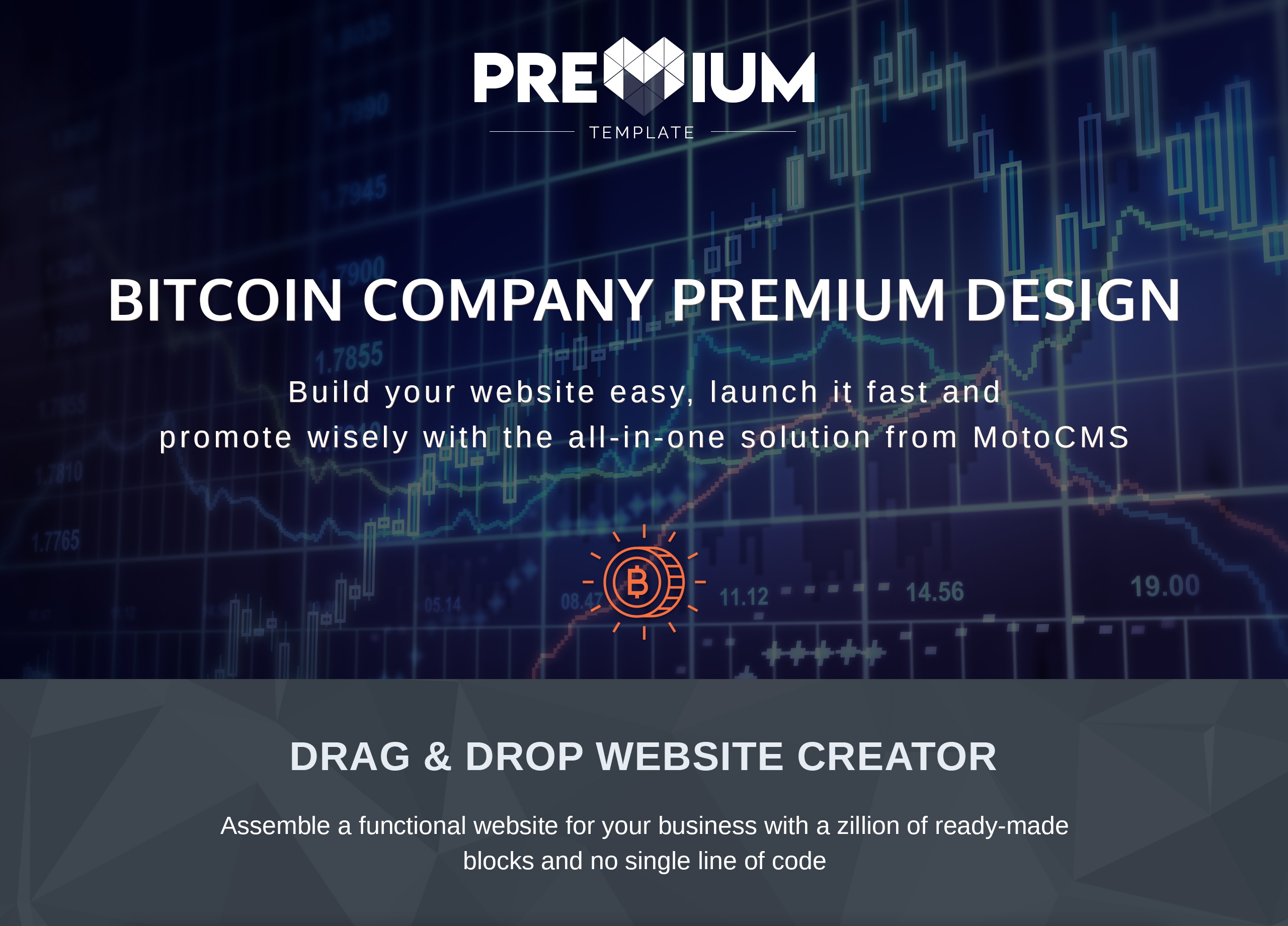 bitcoin mining website template