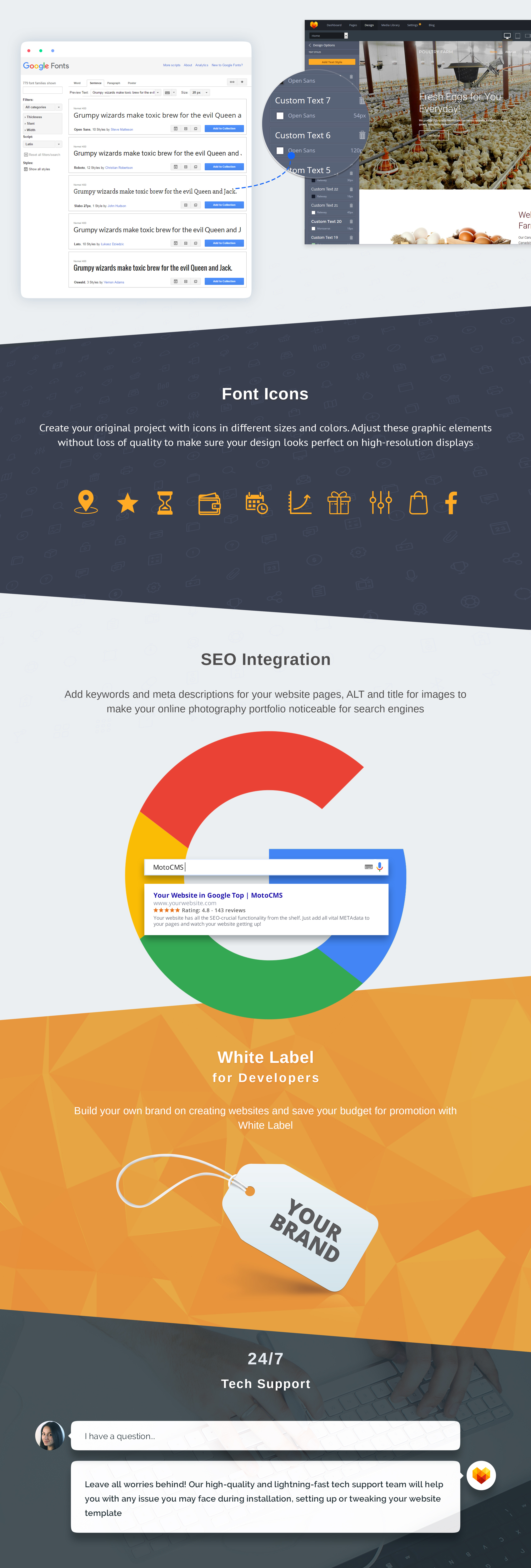 Poultry Farm Website Template - MotoCMS