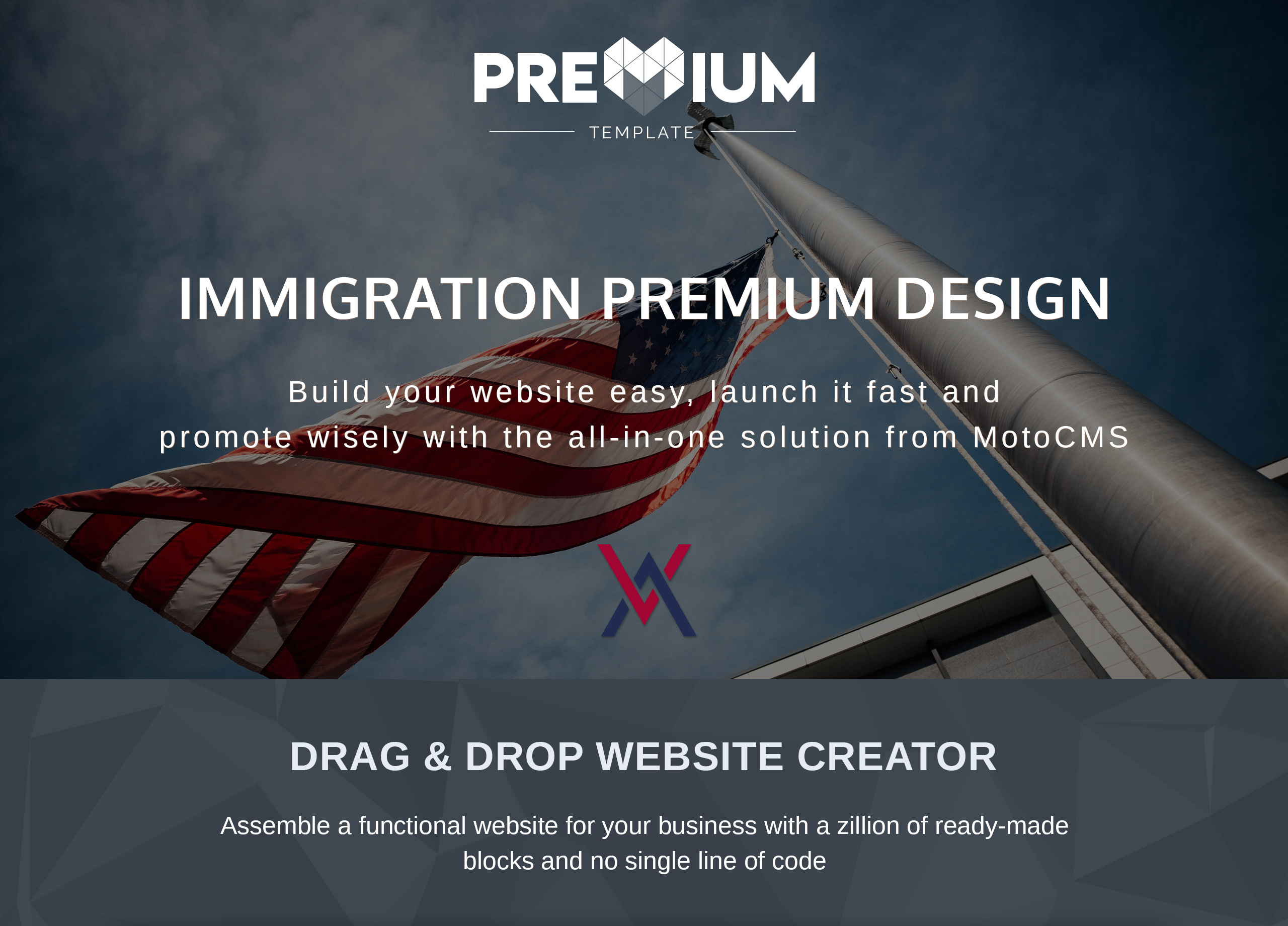 Immigration Consulting Website Template for Visa Service - MotoCMS