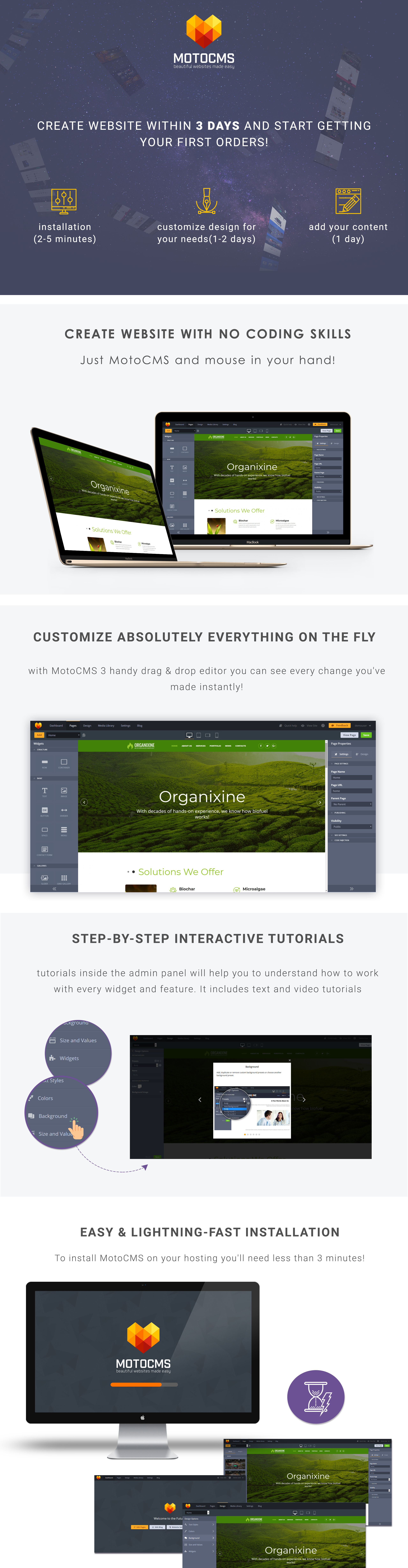 Green Energy Website Templates Free Download