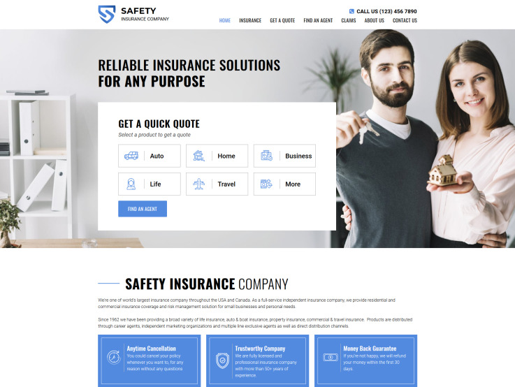 Insurance Agency Design - main image