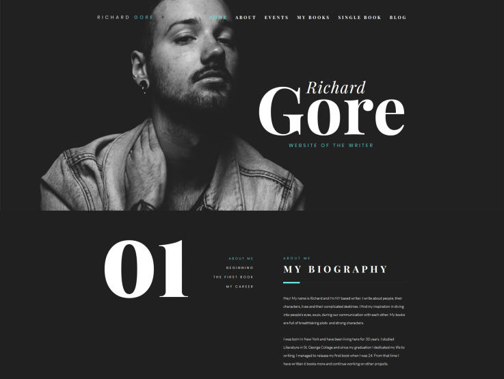 Creative Portfolio Website Design - main image