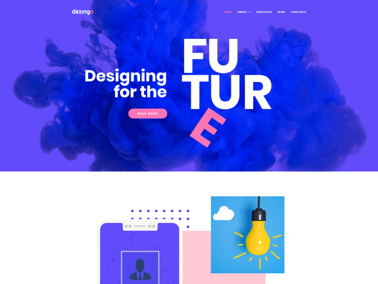 Startup Website Design - main image