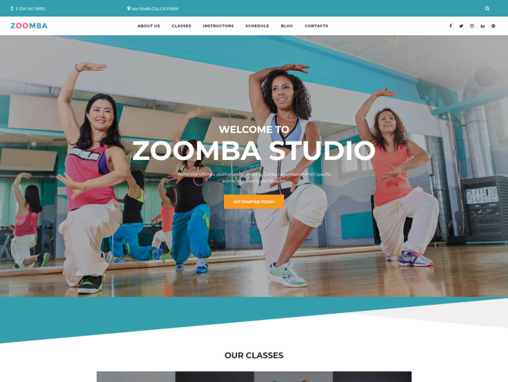 Fitness Studio Design - main image