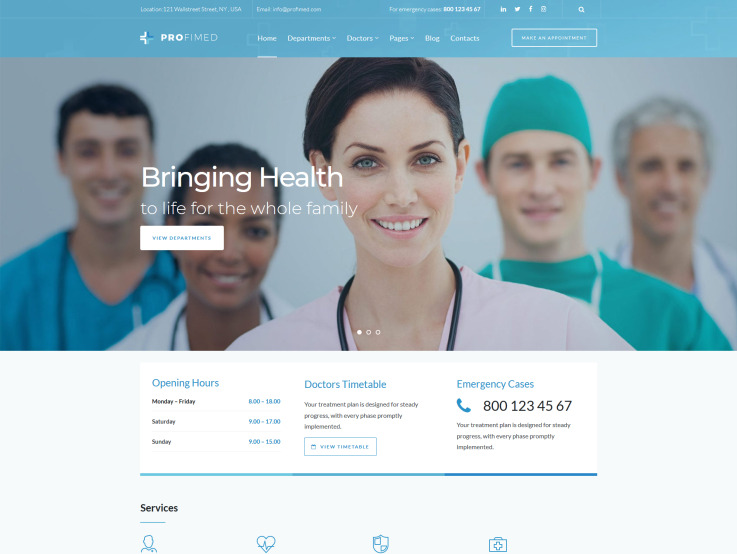 Health Center Design - main image