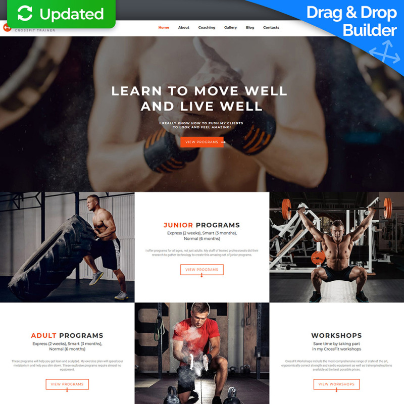 Website Builders Best Site For Trainers Lysandra Gym Trainer