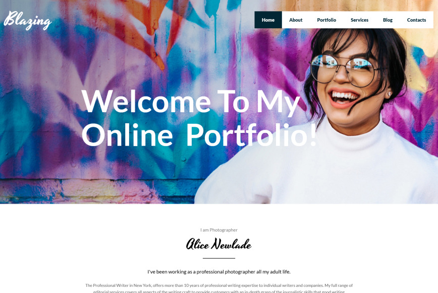 personal web portfolio