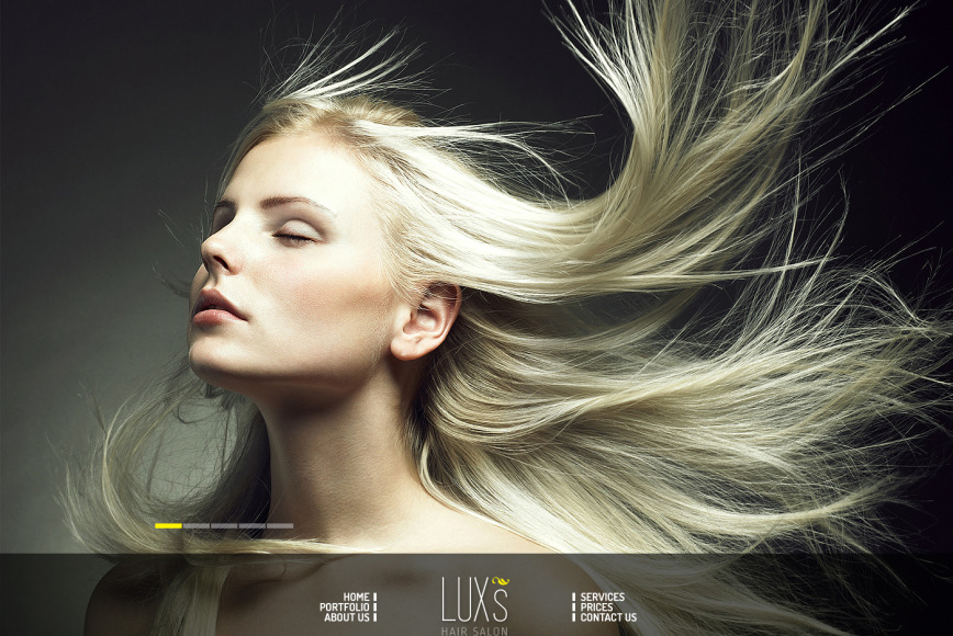 Hair Salon and Hair Designer Website Template - MotoCMS