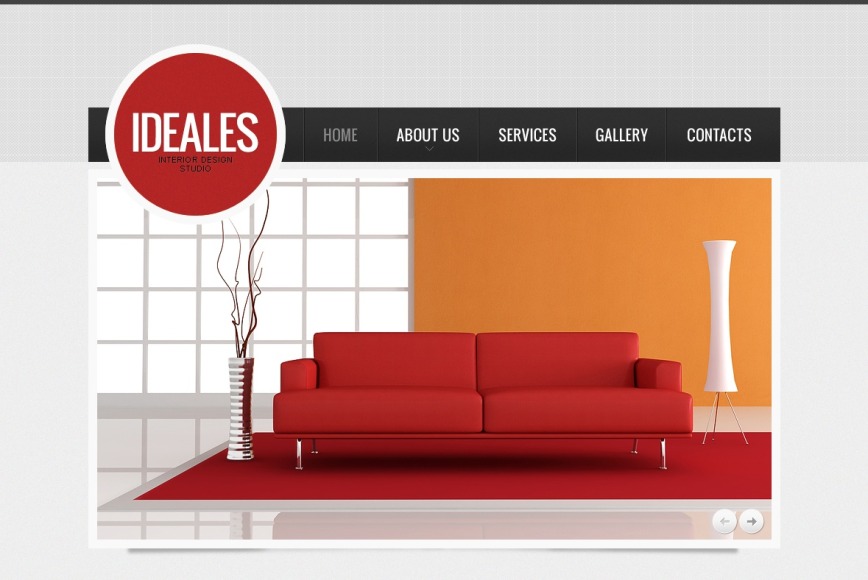 Content-Rich Web Template for Interior Designers - image