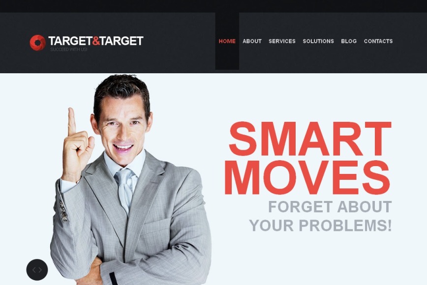 Dark Website Template for Business - image