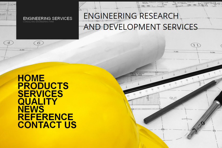 Consulting Engineering Firm Website Template - image