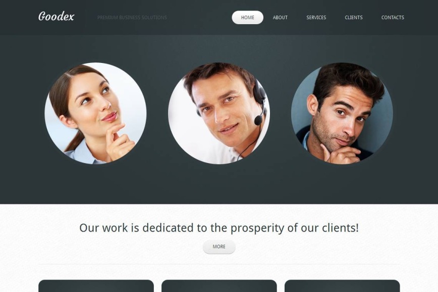 Clean Website Design for Business Companies - image