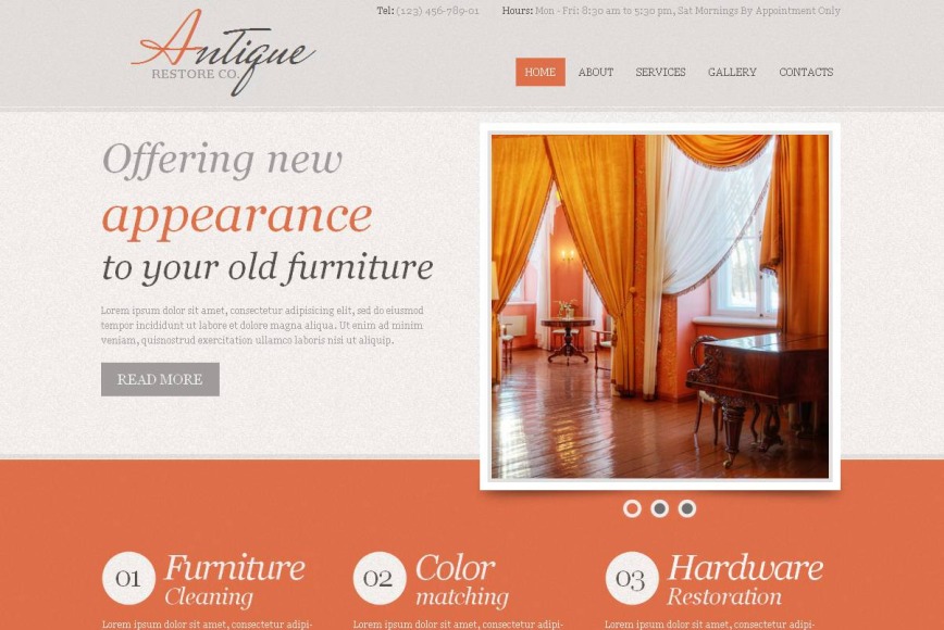 Antique furniture deals website