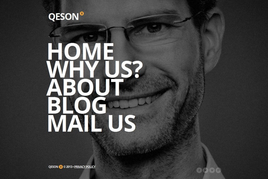 Consulting Company Web Template with a Background Photo - image