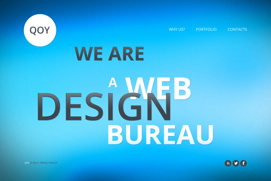 HTML шаблон сайта Qoy - image