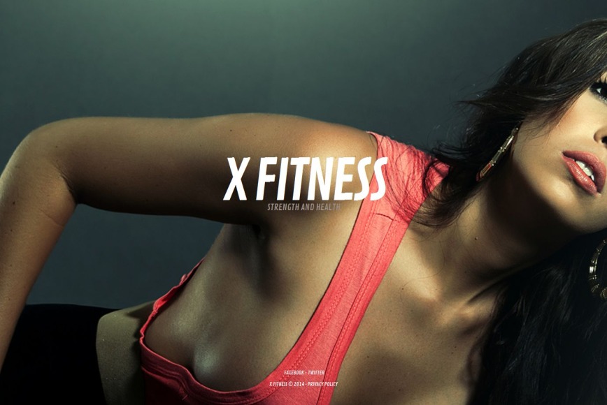 Fitness Center Website Template - image