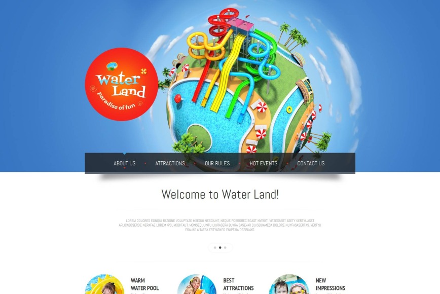 Adventure Water Park Theme - image