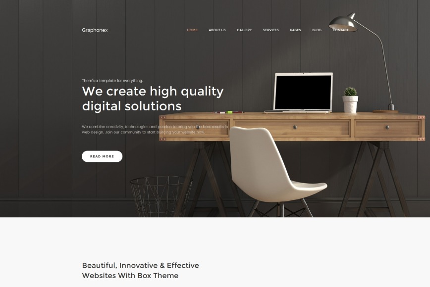 Web Design Company Website Template for Digital Agency - MotoCMS