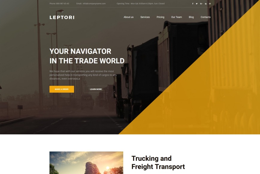 transport-company-website-template-motocms