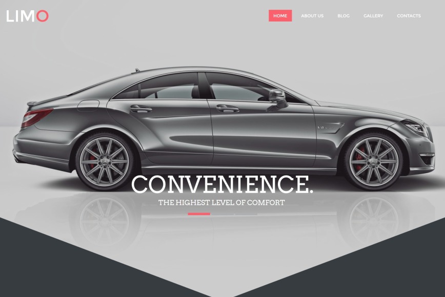 Limo Service Website Template for Car Rentals Image
