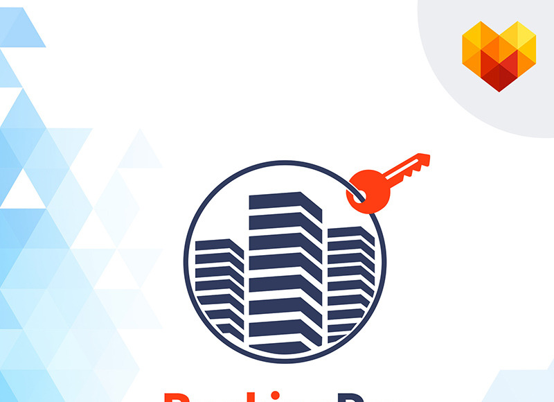 Real Estate Logo Design Template for Property Agency Image